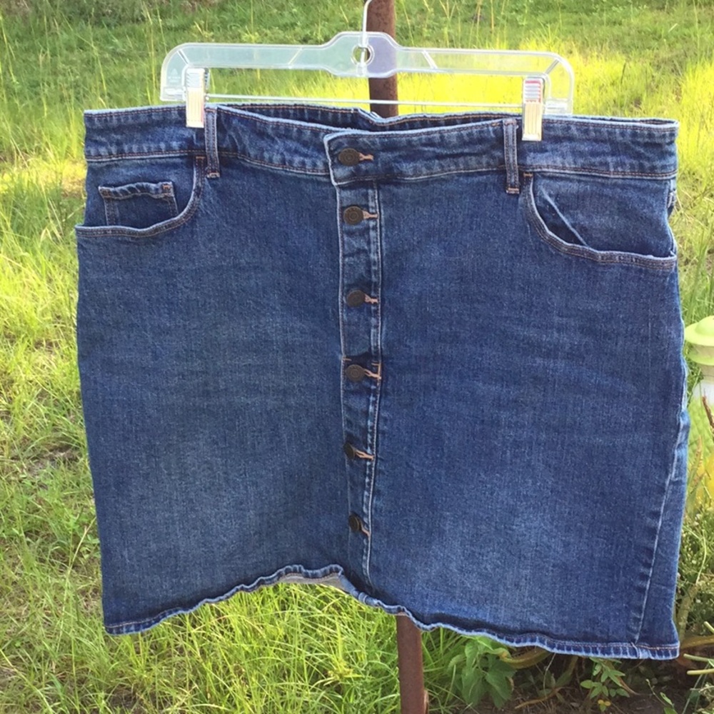🦋NWOT Old Navy So Much Fun Size 20 Denim Skirt Wardrobe Must Have 🦋